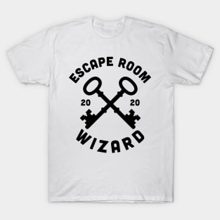 Escape Room Wizard Puzzle Game Escaping Team graphic T-Shirt